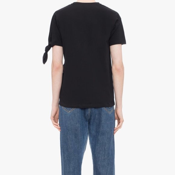 Unisex JW Anderson Black Single Knot T-Shirt - Picture 3 of 8